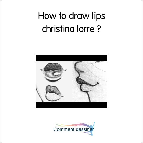 How to draw lips christina lorre